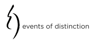 E D EVENTS OF DISTINCTION