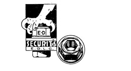 E.-D SECURIT'S E.D.L.C. logo