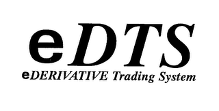 E D T S EDERIVATIVE TRADING SYSTEM logo