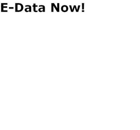 E-DATA NOW! logo