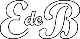 E DE B logo