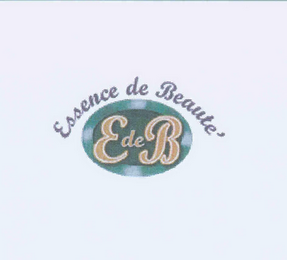 E DE B ESSENCE DE BEAUTE' logo