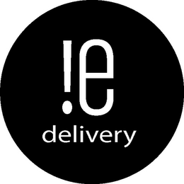 !E DELIVERY logo
