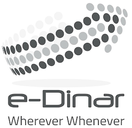 E-DINAR WHEREVER WHENEVER logo