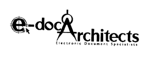 E-DOC ARCHITECTS ELECTRONIC DOCUMENTS SPECIALISTS logo