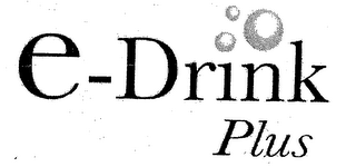 E-DRINK PLUS logo