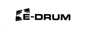 E-DRUM logo