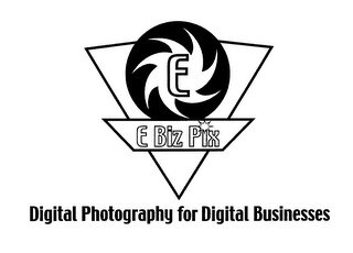 E E BIZ PIX DIGITAL PHOTOGRAPHY FOR DIGITAL BUSINESSES logo