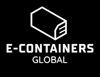 E E-CONTAINERS GLOBAL logo