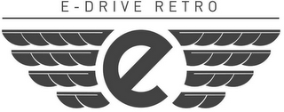 E E-DRIVE RETRO logo