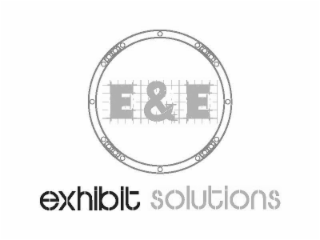 E & E EXHIBIT SOLUTIONS logo