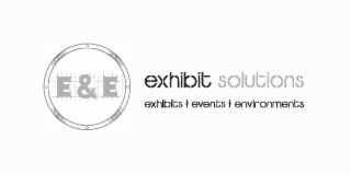 E & E EXHIBIT SOLUTIONS EXHIBITS T EVENTS T ENVIRONMENTS logo