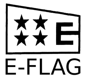 E E-FLAG logo