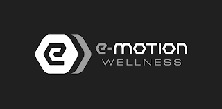 E E-MOTION WELLNESS logo