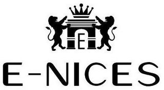 E E-NICES logo