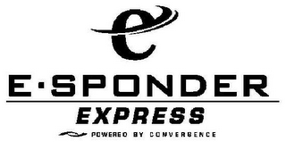 E E-SPONDER EXPRESS POWERED BY CONVERGENCE logo
