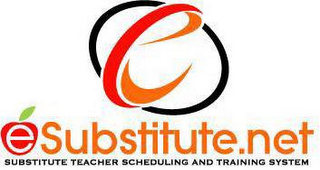 E E SUBSTITUTE.NET SUBSTITUTE TEACHER SCHEDULING AND TRAINING SYSTEM logo