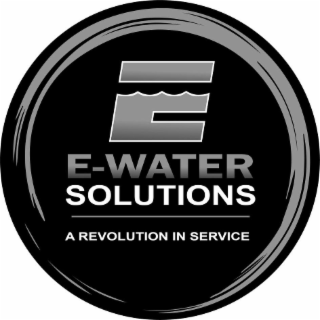 E E-WATER SOLUTIONS A REVOLUTION IN SERVICE logo