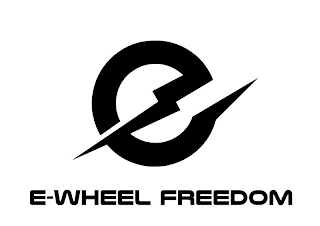 E E-WHEEL FREEDOM logo