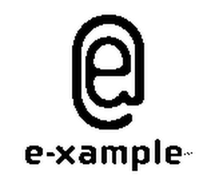 E E-XAMPLE logo