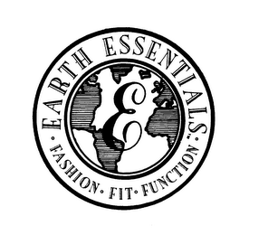 E EARTH ESSENTIALS FASHION FIT FUNCTION logo