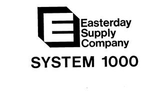 E EASTERDAY SUPPLY COMPANY SYSTEM 1000 logo