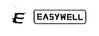 E EASYWELL logo