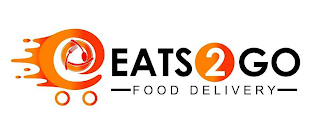 E EATS 2 GO FOOD DELIVERY logo