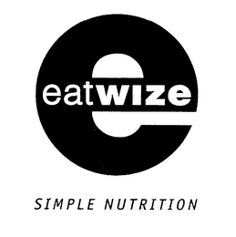 E EATWIZE SIMPLE NUTRITION logo