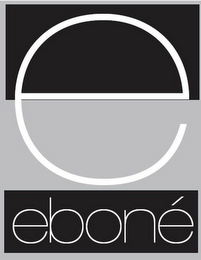 E EBONÉ logo