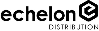 E ECHELON DISTRIBUTION logo