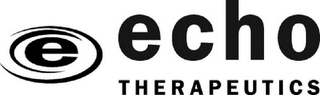 E ECHO THERAPEUTICS logo