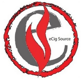 E ECIG SOURCE logo