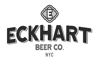 E ECKHART BEER CO. NYC logo