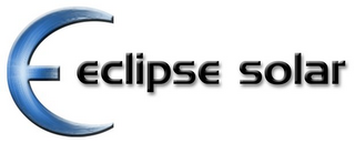 E ECLIPSE SOLAR logo