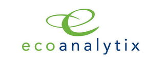 E ECOANALYTIX logo