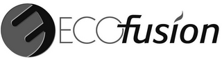 E ECOFUSION logo
