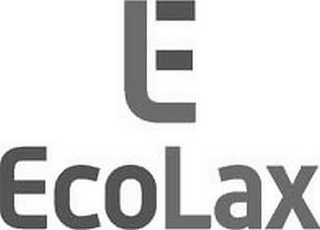 E ECOLAX logo
