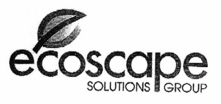 E ECOSCAPE SOLUTIONS GROUP