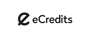 E ECREDITS logo