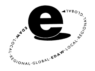 E EDAW LOCAL REGIONAL GLOBAL logo