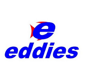 E EDDIES logo