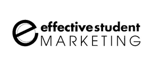E EFFECTIVE STUDENT MARKETING logo