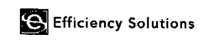 E EFFICIENCY SOLUTIONS logo