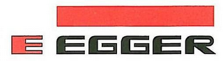 E EGGER logo