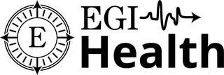 E EGI HEALTH logo