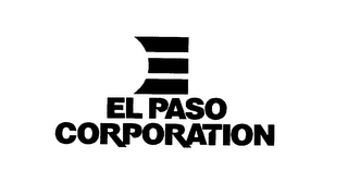 E EL PASO CORPORATION logo