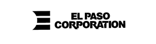 E EL PASO CORPORATION logo