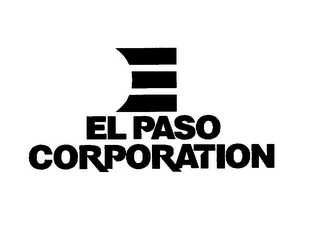 E EL PASO CORPORATION logo