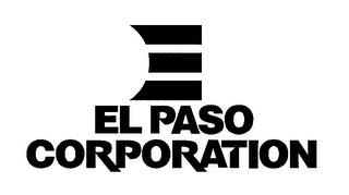 E EL PASO CORPORATION logo